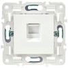 Розетка компьютерная RJ45 кат.5E SKANDY SK-K01W арктич. бел. IEK SK-K10-1-K01
