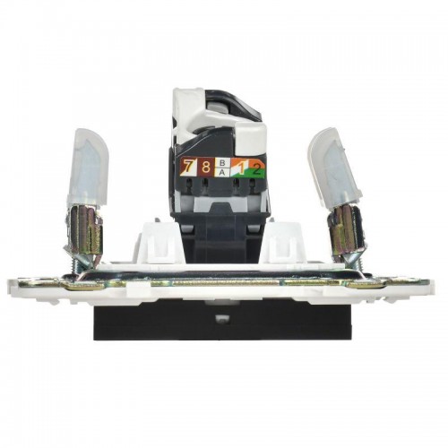 Розетка компьютерная RJ45 кат.5E SKANDY SK-K01Bl черн. IEK SK-K10-1-K02