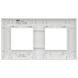 Рамка 2-м SKANDY SK-F02W арктич. бел. IEK SK-M22-K01