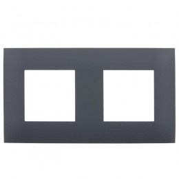 Рамка 2-м SKANDY SK-F02G графит IEK SK-M22-K53