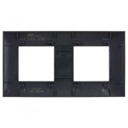 Рамка 2-м SKANDY SK-F02G графит IEK SK-M22-K53