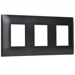 Рамка 3-м SKANDY SK-F03Bl черн. IEK SK-M32-K02