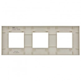 Рамка 3-м SKANDY SK-F01B беж. IEK SK-M32-K10