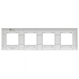 Рамка 4-м SKANDY SK-F04W арктич. бел. IEK SK-M42-K01