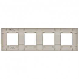 Рамка 4-м SKANDY SK-F01B беж. IEK SK-M42-K10