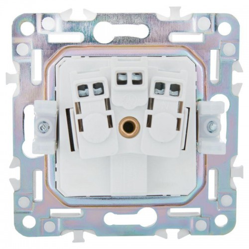Розетка SKANDY 16А с заземл. без защ. шторок SK-R05G графит IEK SK-R11-16-K53