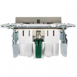 Розетка SKANDY 16А с заземл. защ. шторки безвинт. крепл. SK-R06B беж. IEK SK-R14-16-1-K10