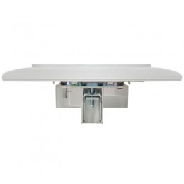 Розетка 2-м SKANDY 10А без заземл. без защ. шторок в сборе SK-R10W арктич. бел. IEK SK-R20-10-K01-F