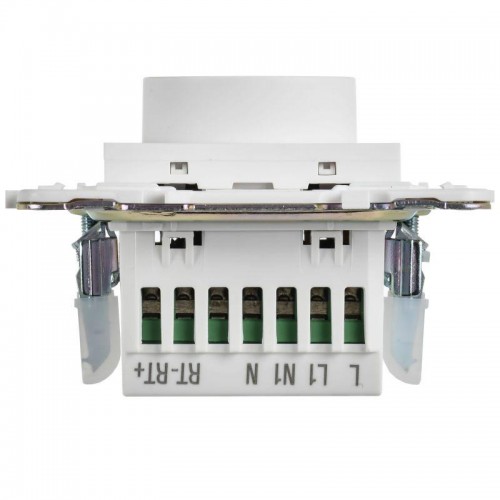 Термостат электронный SKANDY SK-T01W с индикацией арктич. бел. IEK SK-RT11-K01