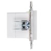 Розетка USB A+A 3.1А SKANDY SK-R15W арктич. бел. IEK SK-U21-D31-K01