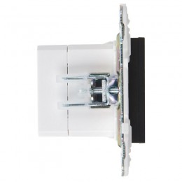 Розетка USB A+A 3.1А SKANDY SK-R15Bl черн. IEK SK-U21-D31-K02