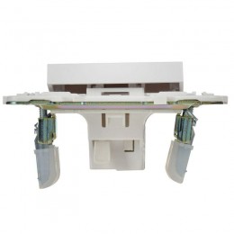 Выключатель 1-кл. SKANDY 10А SK-V01W арктич. бел. IEK SK-V10-0-10-K01