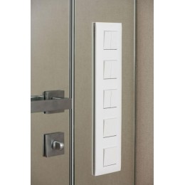 Выключатель 1-кл. SKANDY 10А SK-V01W арктич. бел. IEK SK-V10-0-10-K01