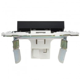 Выключатель 1-кл. SKANDY 10А SK-V01Bl черн. IEK SK-V10-0-10-K02