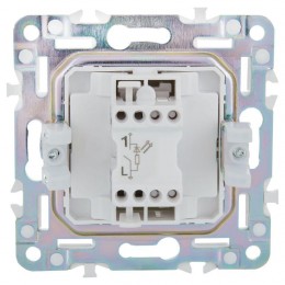 Выключатель 1-кл. SKANDY 10А SK-V07G с индикацией графит IEK SK-V10-1-10-K53