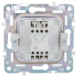 Выключатель проходной 1-кл. SKANDY 10А SK-V02G графит IEK SK-V12-0-10-K53