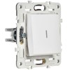 Выключатель проходной 1-кл. SKANDY 10А SK-V08W с индикацией арктич. бел. IEK SK-V12-1-10-K01