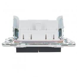 Выключатель 2-кл. SKANDY 10А SK-V04G графит IEK SK-V20-0-10-K53