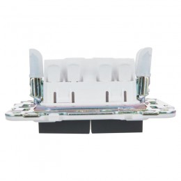 Выключатель проходной 2-кл. SKANDY 10А SK-V05G графит IEK SK-V22-0-10-K53