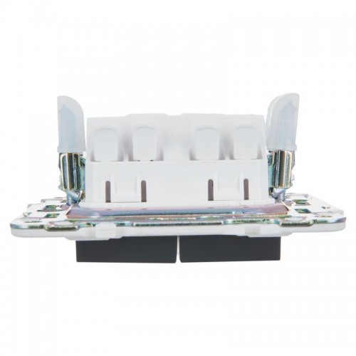 Выключатель проходной 2-кл. SKANDY 10А SK-V05G графит IEK SK-V22-0-10-K53