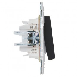 Выключатель 3-кл. SKANDY 10А SK-V11Bl черн. IEK SK-V30-0-10-K02