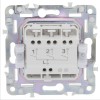 Выключатель 3-кл. SKANDY 10А SK-V11G графит IEK SK-V30-0-10-K53
