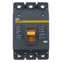 Выключатель автоматический 3п 160А 35кА ВА 88-35 KARAT IEK SVA30-3-0160