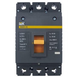 Выключатель автоматический 3п 250А 35кА ВА 88-35 KARAT IEK SVA30-3-0250