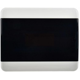 Корпус ЩРН-П-12 TEKFOR IP41 черн. прозр. дверь пластик. IEK TF5-KP12-N-12-41-K01-K03