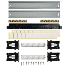Корпус ЩРН-П-24 TEKFOR IP41 черн. прозр. дверь пластик. IEK TF5-KP12-N-24-41-K01-K03