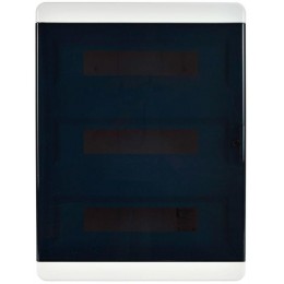 Корпус ЩРН-П-54 TEKFOR IP41 черн. прозр. дверь пластик. IEK TF5-KP12-N-54-41-K01-K03