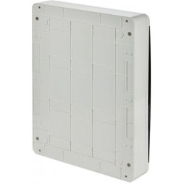 Корпус ЩРН-П-54 TEKFOR IP41 черн. прозр. дверь пластик. IEK TF5-KP12-N-54-41-K01-K03