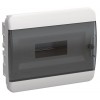 Корпус ЩРВ-П-12 TEKFOR IP41 черн. прозр. дверь пластик. IEK TF5-KP12-V-12-41-K01-K03