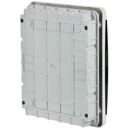 Корпус ЩРВ-П-24 TEKFOR IP41 черн. прозр. дверь пластик. IEK TF5-KP12-V-24-41-K01-K03