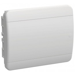 Корпус ЩРВ-П-12 TEKFOR IP41 бел. дверь пластик. IEK TF5-KP13-V-12-41-K01-K01
