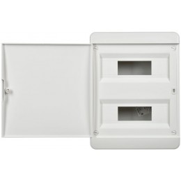 Корпус ЩРВ-П-24 TEKFOR IP41 бел. дверь пластик. IEK TF5-KP13-V-24-41-K01-K01