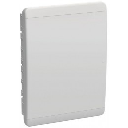 Корпус ЩРВ-П-54 TEKFOR IP41 бел. дверь пластик. IEK TF5-KP13-V-54-41-K01-K01