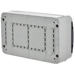 Корпус КМПн-18 TEKFOR IP65 черн. прозр. дверь пластик. IEK TF5-KP72-N-18-65-K03-K02