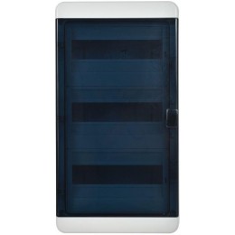 Корпус КМПн-36 TEKFOR IP65 черн. прозр. дверь пластик. IEK TF5-KP72-N-36-65-K03-K02