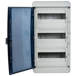 Корпус КМПн-36 TEKFOR IP65 черн. прозр. дверь пластик. IEK TF5-KP72-N-36-65-K03-K02