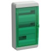 Корпус КМПн-36 TEKFOR IP65 зел. прозр. дверь пластик. IEK TF5-KP72-N-36-65-K03-K06
