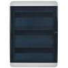 Корпус КМПн-54 TEKFOR IP65 черн. прозр. дверь пластик. IEK TF5-KP72-N-54-65-K03-K02