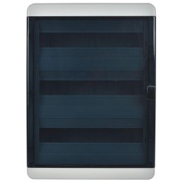 Корпус КМПн-54 TEKFOR IP65 черн. прозр. дверь пластик. IEK TF5-KP72-N-54-65-K03-K02