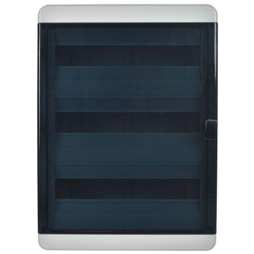 Корпус КМПн-54 TEKFOR IP65 черн. прозр. дверь пластик. IEK TF5-KP72-N-54-65-K03-K02