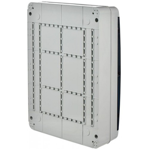 Корпус КМПн-54 TEKFOR IP65 черн. прозр. дверь пластик. IEK TF5-KP72-N-54-65-K03-K02