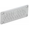 Ввод кабельный мембранный 35 отверстий d6-32мм IP65 (без клипс) TITAN IEK TI-01D-MC-035-65