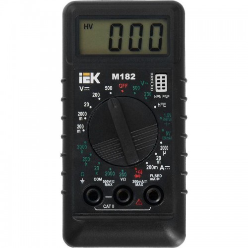 Мультиметр цифровой Compact M182 IEK TMD-1S-182