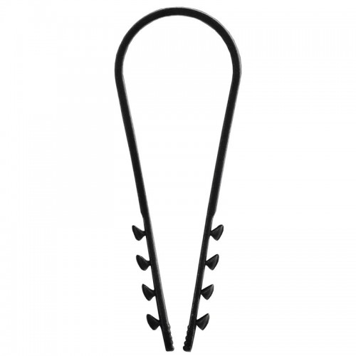 Дюбель-хомут 19х25мм для круглого кабеля нейлон черн. (уп.100шт) GENERICA UDH13-19-25-100-K02-G