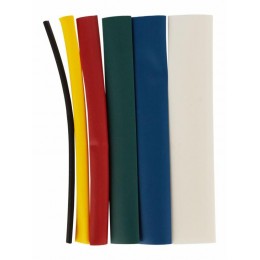 Набор трубок термоусадочных нг-LS 2/1-4/2-6/3-8/4-10/5-12/6 100мм 6 цветов бокс IEK UDR10-002-012-105-B