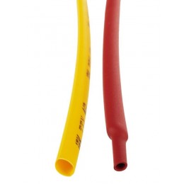 Набор трубок термоусадочных тонкостен. ТТУ 4/2 (4хЧ; 2хБ; К; С; Ж; З) 10х10см разноцвет. IEK UDRS-D2-D4-10-10